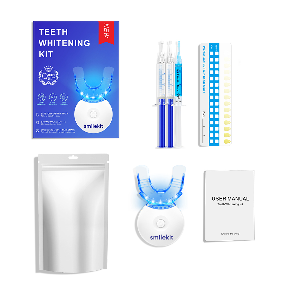 Zahnaufhellungs-Set – 5 x LED- – Teeth Whitening Near Me Bewertung und Preis