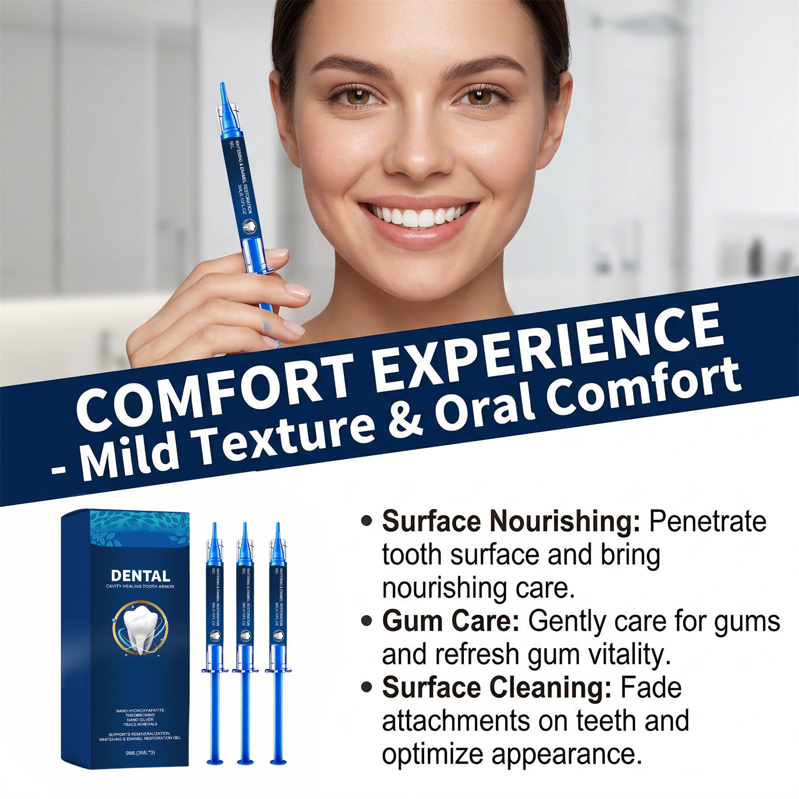 Gum Care Gel Mundpflege-Serum  – Teeth Whitening Near Me Bewertung und Preis